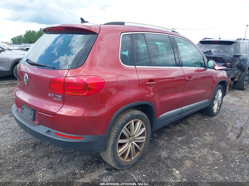 2014 VOLKSWAGEN TIGUAN auction photo 4