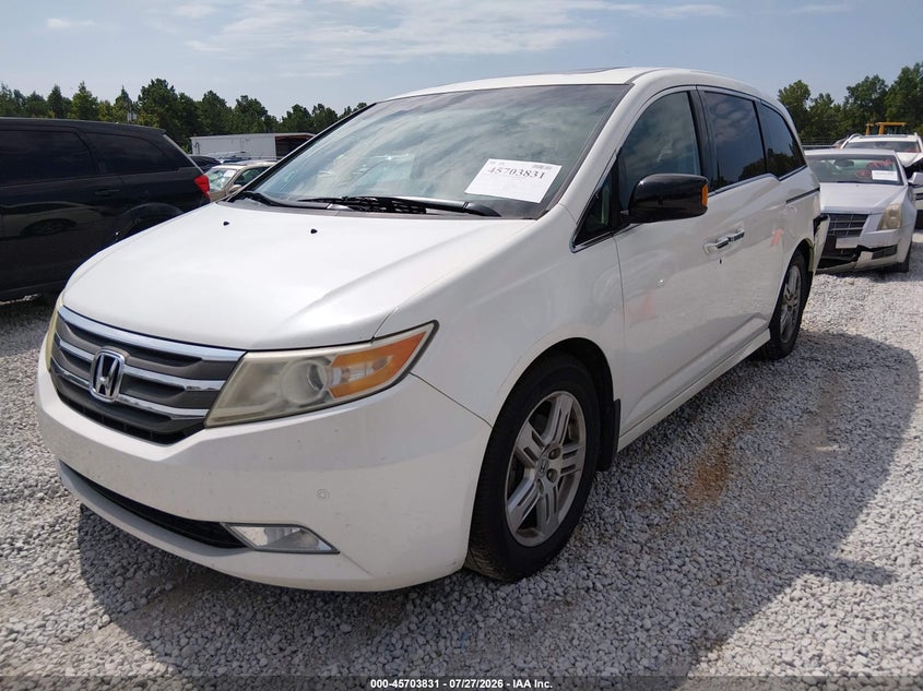 Vin: 5fnrl5h99db007387, lot: 46202487, honda odyssey touring/touring elite 20132
