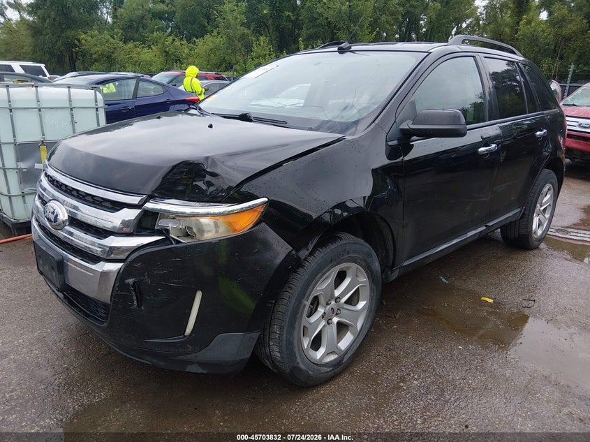 Vin: 2fmdk3jc9bbb60574, lot: 46202488, ford edge sel 20112
