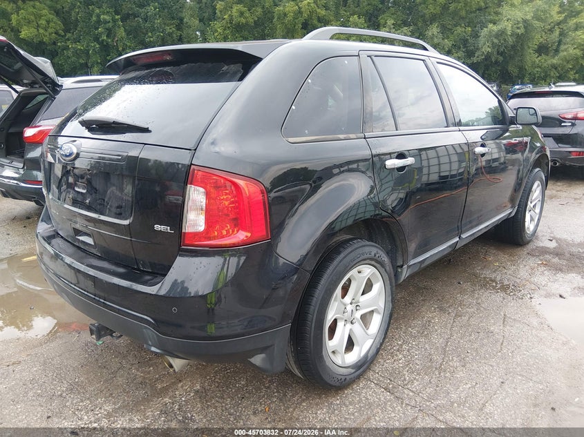 Vin: 2fmdk3jc9bbb60574, lot: 46202488, ford edge sel 20114