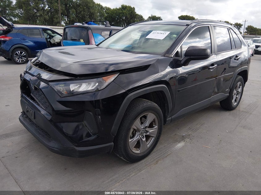 Vin: jtmlwrfv6nd150343, lot: 46202499, toyota rav4 hybrid le 20222