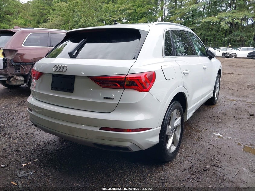 Vin: wa1aecf36l1053979, lot: 46202511, audi q3 premium 45 tfsi quattro tiptronic 20204