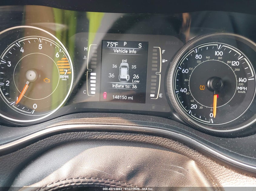 2019 JEEP CHEROKEE auction photo 7