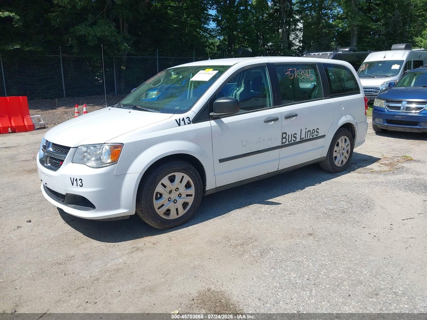 Vin: 2c4rdgbg1gr366581, lot: 46202521, dodge grand caravan american value pkg 20162