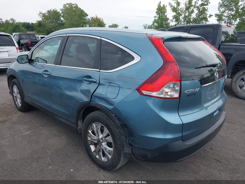 Vin: 2hkrm4h7xeh656527, lot: 46202530, honda cr-v ex-l 20143