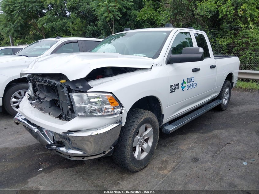 Vin: 1c6rr7fg4ps593619, lot: 46202531, ram 1500 classic tradesman  4x4 6'4 box 20232