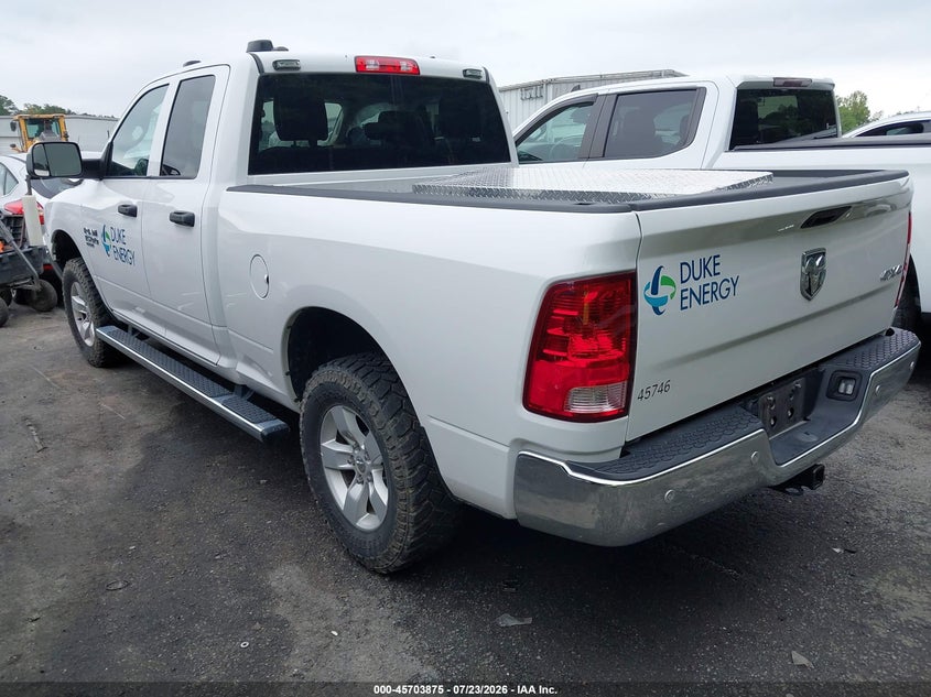 Vin: 1c6rr7fg4ps593619, lot: 46202531, ram 1500 classic tradesman  4x4 6'4 box 20233