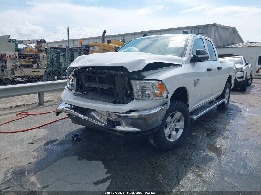 Vin: 1c6rr7fg4ps593619, lot: 46202531, ram 1500 classic tradesman  4x4 6'4 box 20232