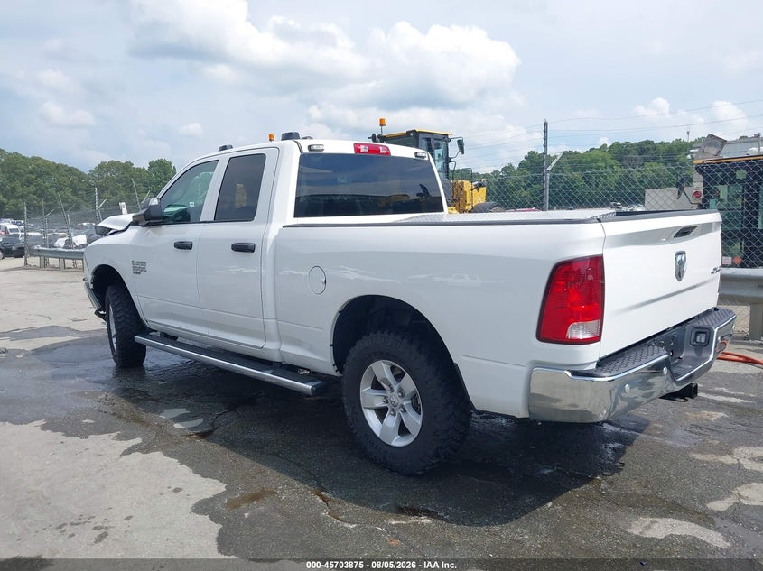 Vin: 1c6rr7fg4ps593619, lot: 46202531, ram 1500 classic tradesman  4x4 6'4 box 20233
