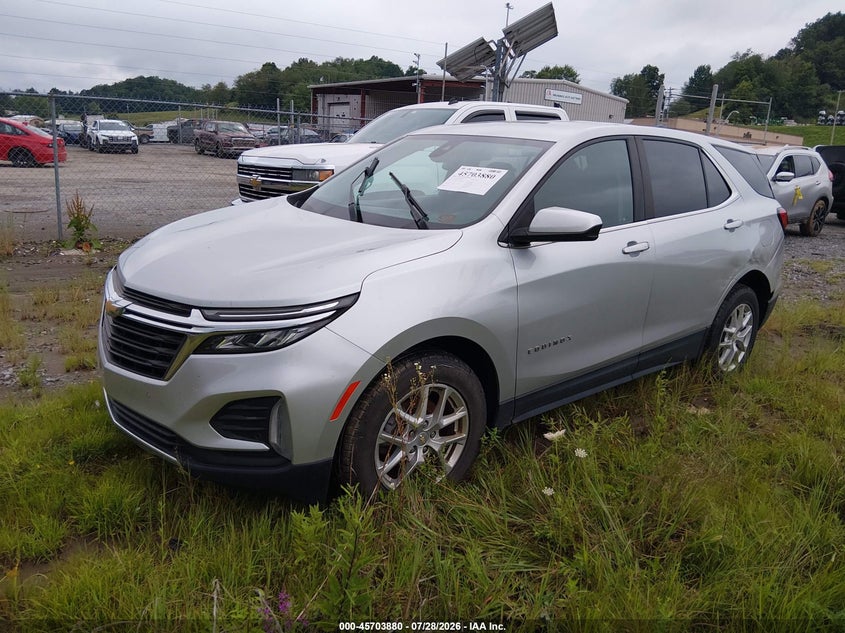 Vin: 2gnaxtev1n6133734, lot: 46202536, chevrolet equinox awd 2fl 20222