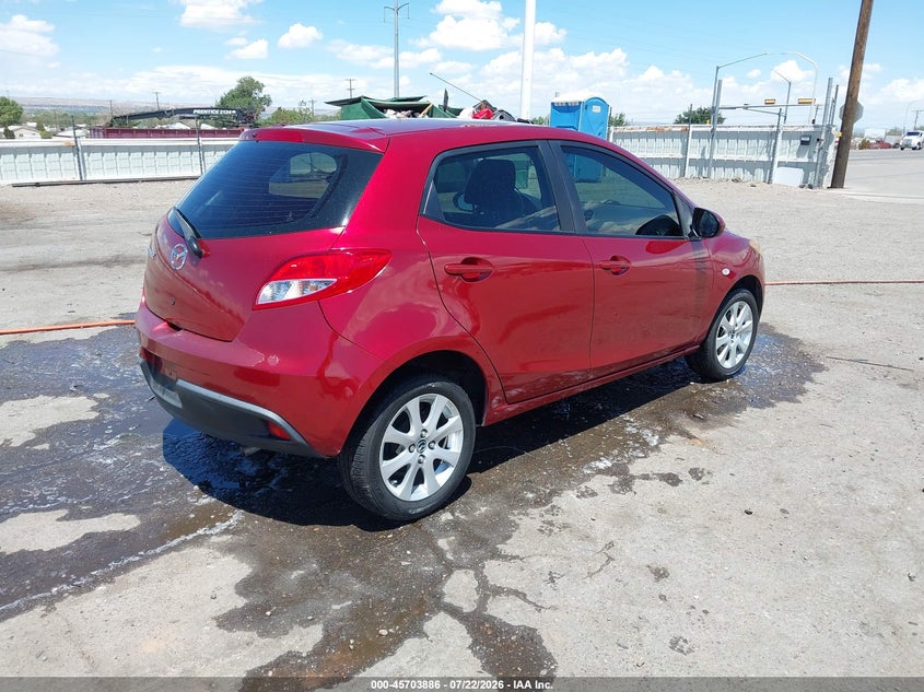 Vin: jm1de1ky5e0187173, lot: 46202542, mazda mazda2 sport 20144