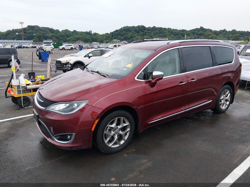 Vin: 2c4rc1gg6hr812041, lot: 46202558, chrysler pacifica limited 20172
