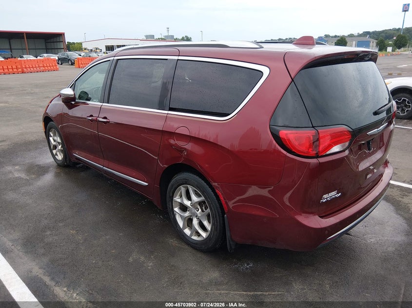 Vin: 2c4rc1gg6hr812041, lot: 46202558, chrysler pacifica limited 20173