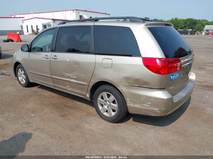 Vin: 5tdkk4cc9as308251, lot: 46202571, toyota sienna le 20103