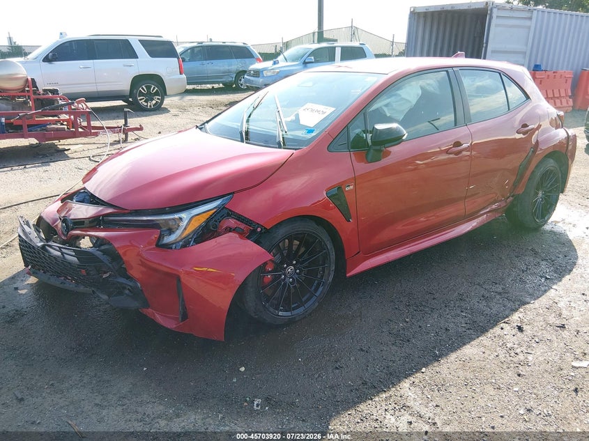 Vin: jtnabaae5ra014199, lot: 46202576, toyota gr corolla core 20242