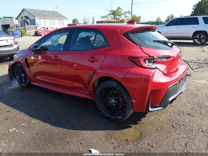 Vin: jtnabaae5ra014199, lot: 46202576, toyota gr corolla core 20243