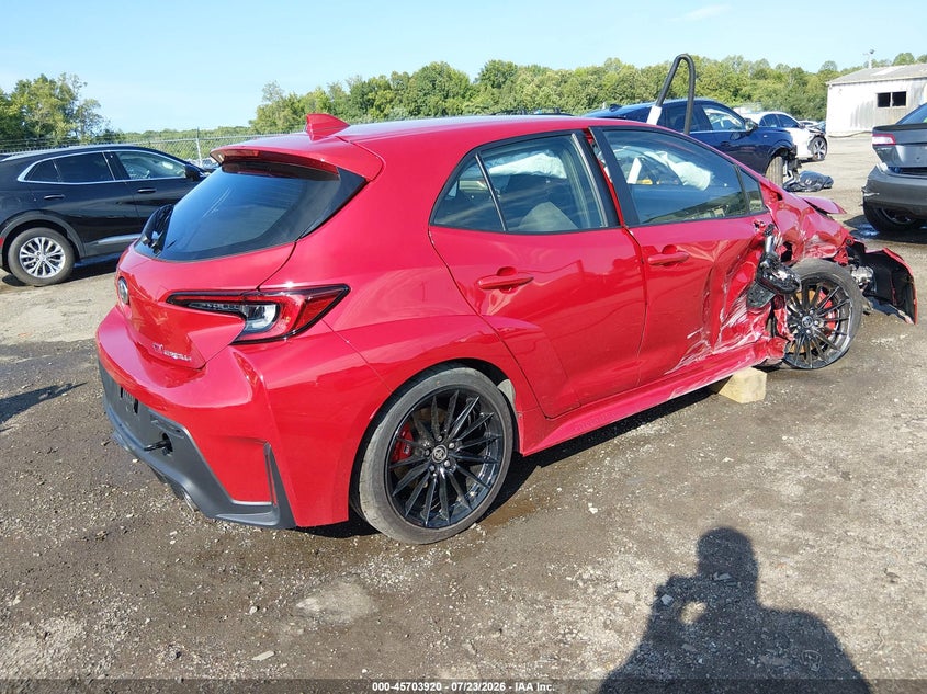 Vin: jtnabaae5ra014199, lot: 46202576, toyota gr corolla core 20244
