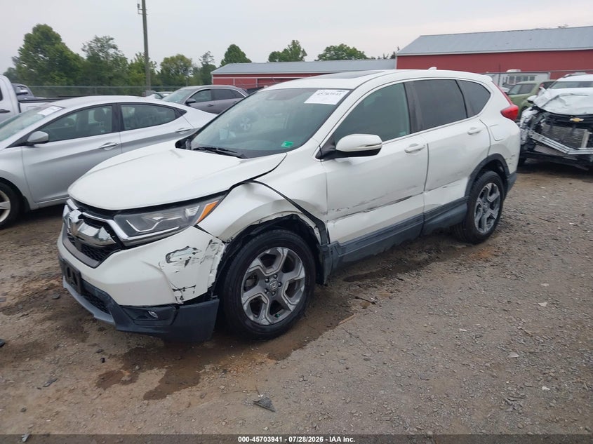 Vin: 2hkrw2h57jh653477, lot: 46202597, honda cr-v ex 20182