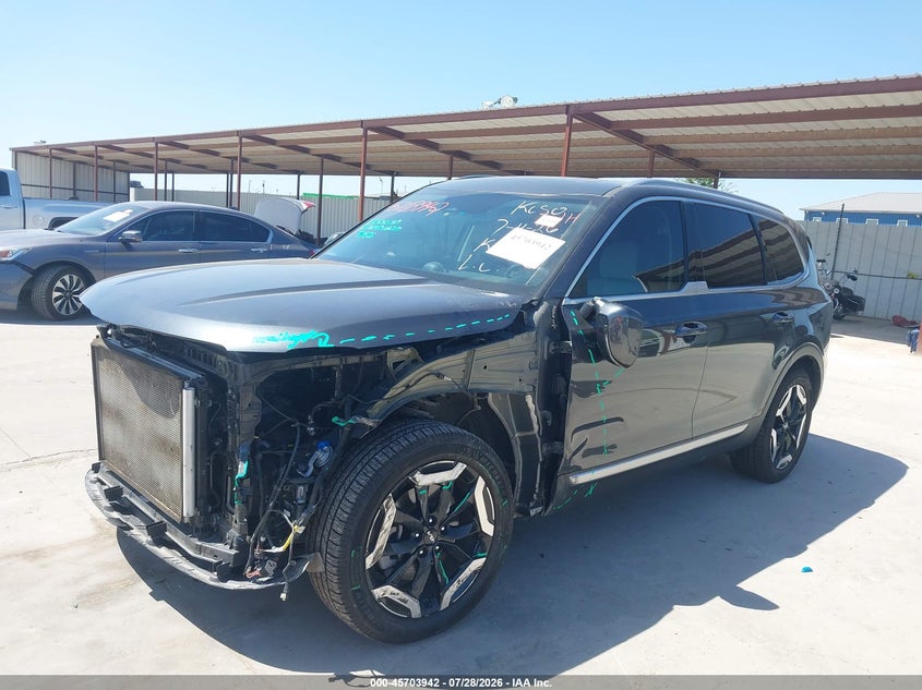 Vin: 5xyp34gc5pg352394, lot: 46202598, kia telluride ex 20232