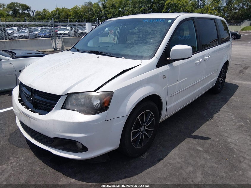 Vin: 2c4rdgcg2er366214, lot: 46202606, dodge grand caravan sxt 30th anniversary 20142