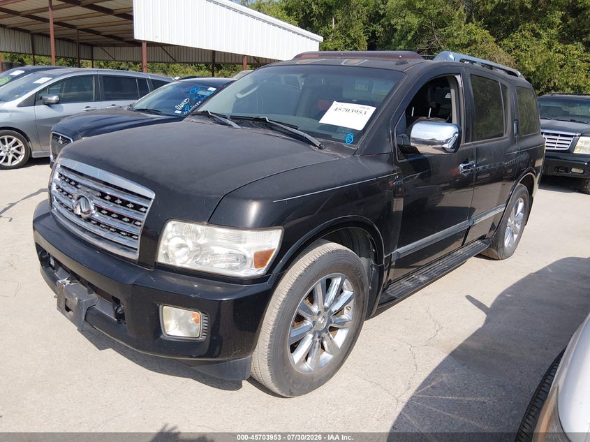 2008 Infiniti Qx56, Normal Wear & Tear, IAAI, VIN 5N3AA08D78N909377 — photo 2