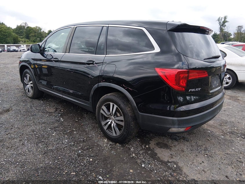 Vin: 5fnyf6h64gb114771, lot: 46202618, honda pilot ex-l 20163
