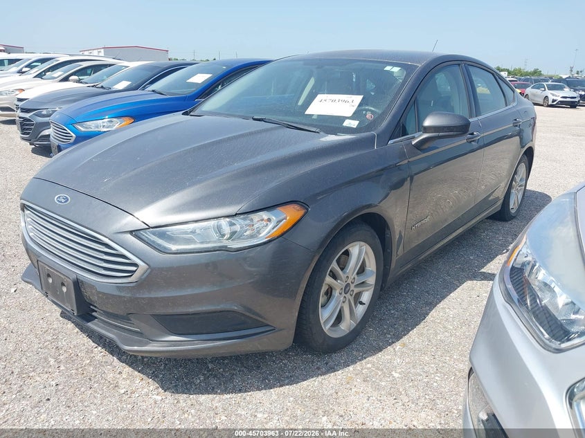 2018 Ford Fusion, Затоплення, IAAI, VIN 3FA6P0UU9JR278857 — фото 2