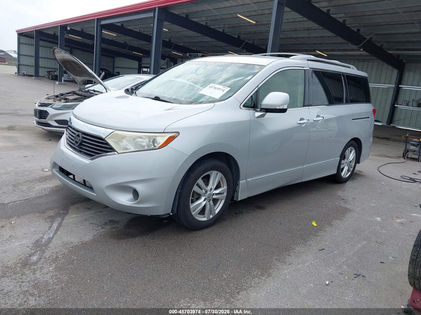 Vin: jn8ae2kp6c9043855, lot: 46202630, nissan quest sl 20122