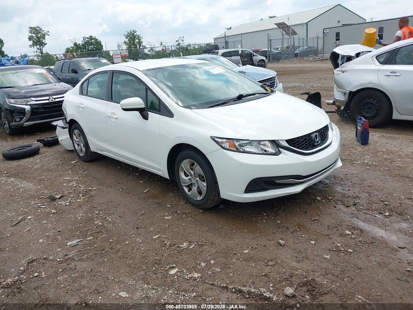 Vin: 19xfb2f53ee034046, lot: 46202645, honda civic lx 2014 img_1