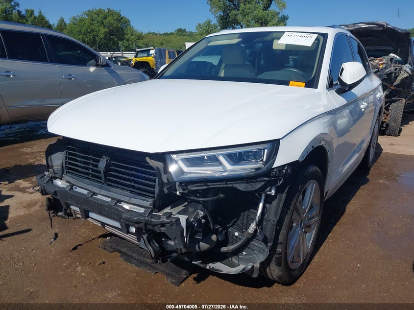 Vin: wa1bnafy3j2174724, lot: 46202661, audi q5 2.0t premium/2.0t tech premium 20182