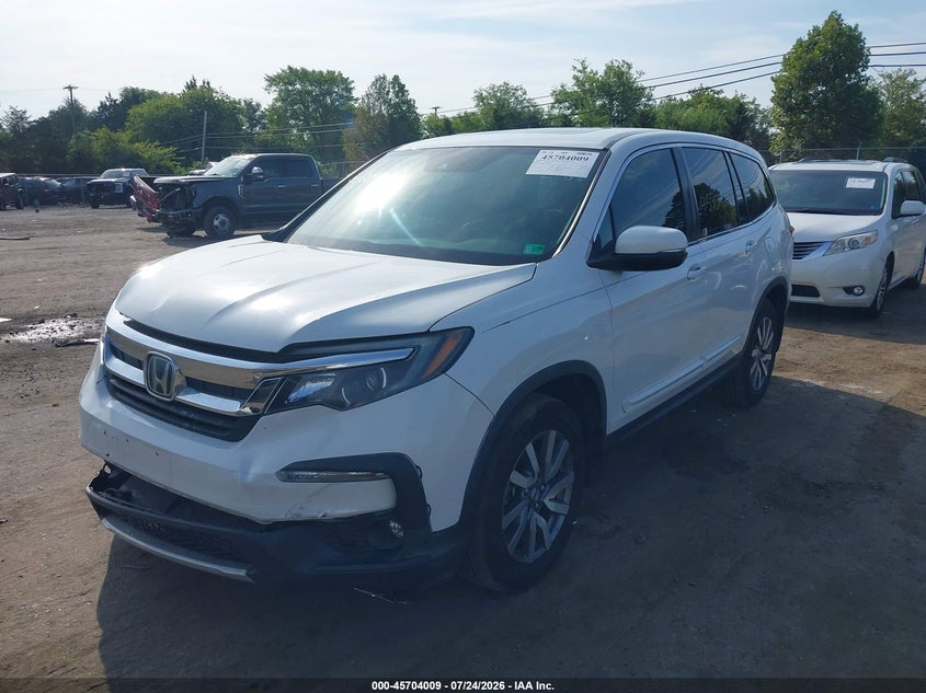 Vin: 5fnyf5h54mb012867, lot: 46202665, honda pilot 2wd ex-l 20212