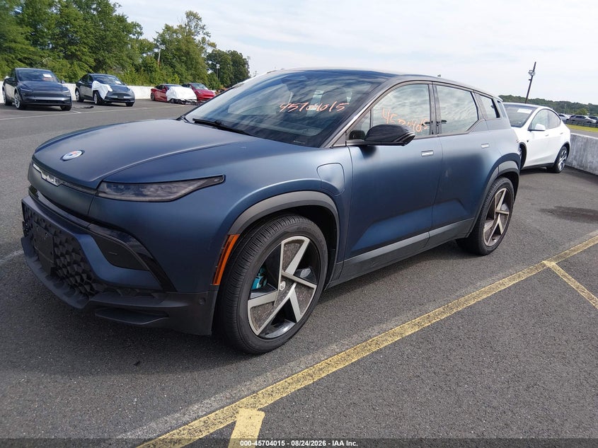 Vin: vcf1zbu21pg005467, lot: 46202672, fisker ocean one 20232