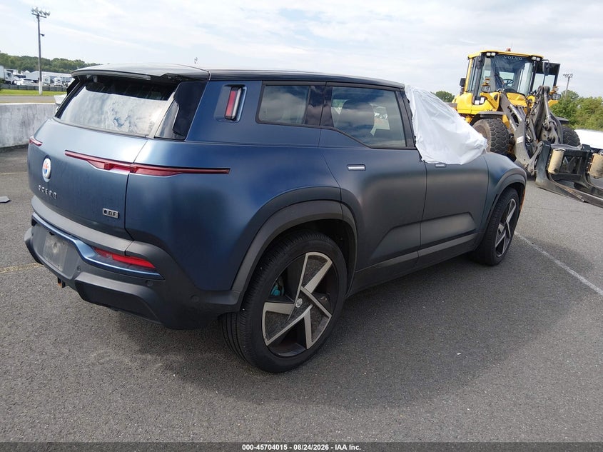 Vin: vcf1zbu21pg005467, lot: 46202672, fisker ocean one 20234