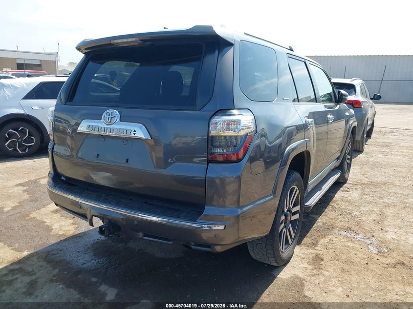 Vin: jtebu5jr8g5387705, lot: 46202675, toyota 4runner limited 20164