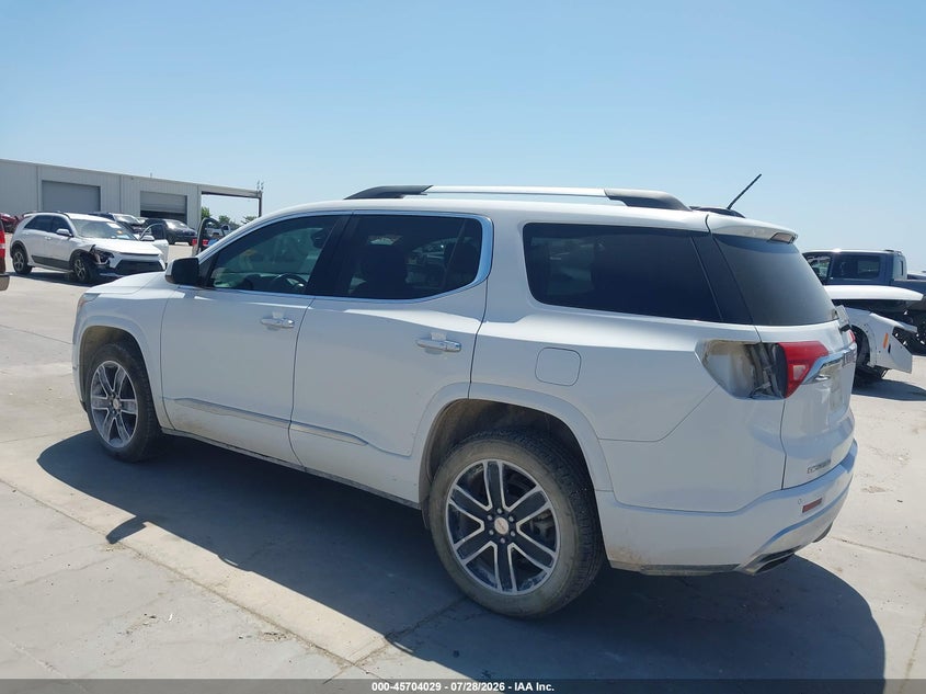 Vin: 1gkknxls0kz186934, lot: 46202685, gmc acadia denali 20193