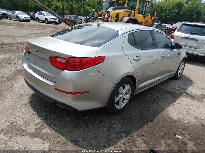 Vin: knagm4a73f5546161, lot: 46202695, kia optima lx 20154