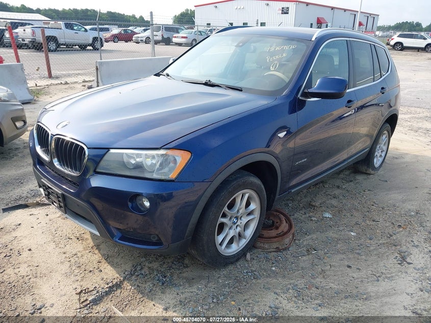 Vin: 5uxwx9c51d0a11923, lot: 46202726, bmw x3 xdrive28i 20132