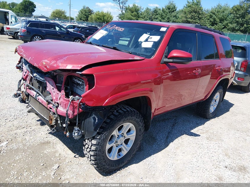 Vin: jtebu5jr2g5327404, lot: 46202744, toyota 4runner sr5 20162