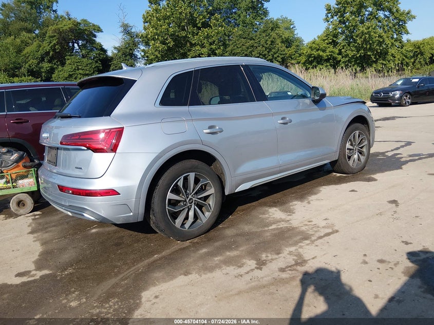 Vin: wa1aaafy6m2073222, lot: 46202759, audi q5 premium 45 tfsi quattro s tronic 20214