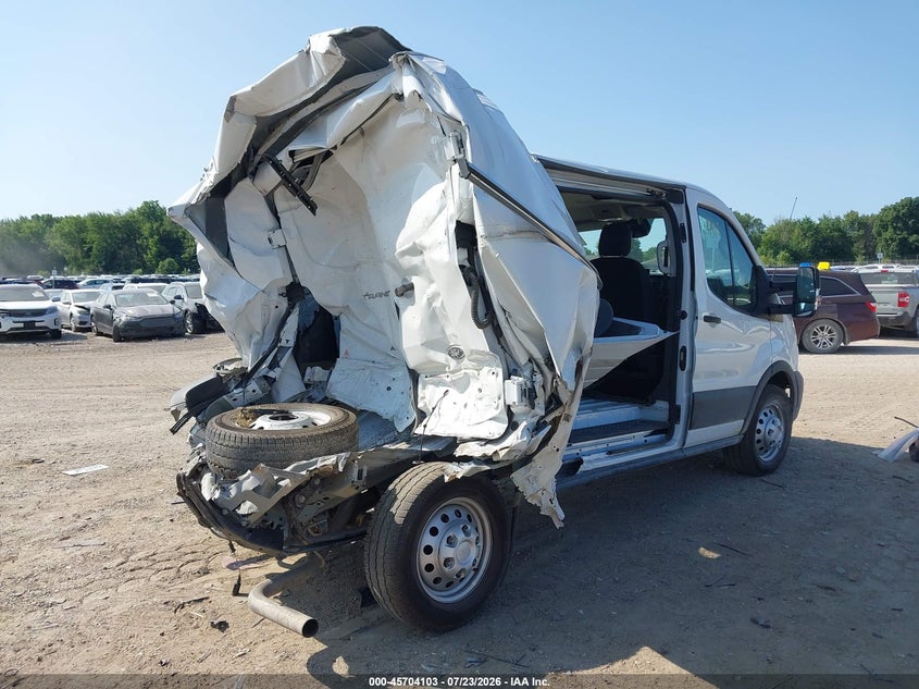 Vin: 1ftye2y81skb01890, lot: 46202760, ford transit-150 20254