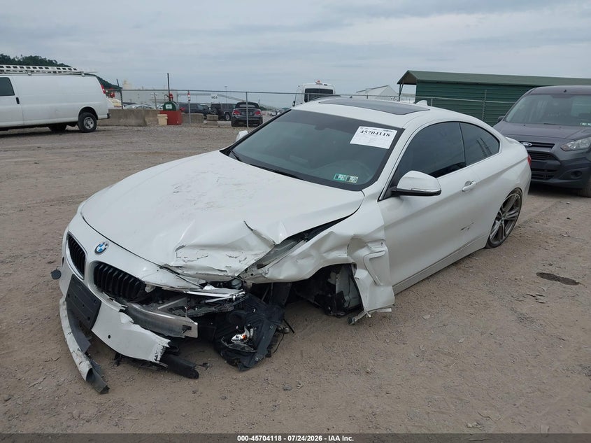 Vin: wba3n7c52gk228348, lot: 46202774, bmw 428i 20162