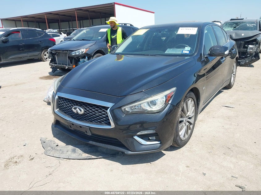 Vin: jn1ev7ap3jm381478, lot: 46202779, infiniti q50 3.0t luxe/3.0t sport 20182