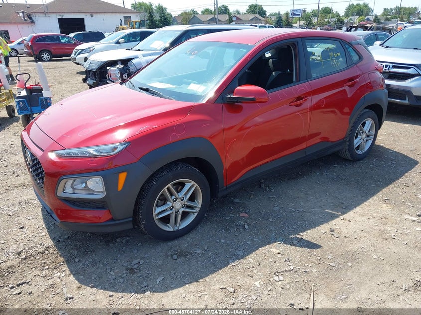 Vin: km8k12aa4ku259185, lot: 46202783, hyundai kona se 20192