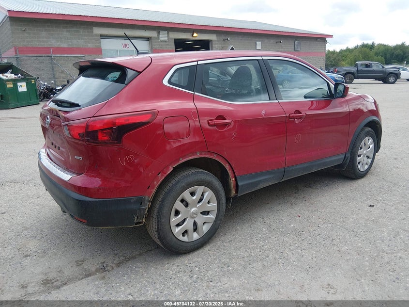 Vin: jn1bj1cr1jw252590, lot: 46202788, nissan rogue sport s 20184