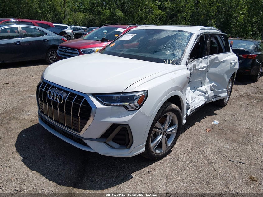 Vin: wa1eecf32m1130902, lot: 46202811, audi q3 premium plus 45 tfsi s line quattro tiptronic 20212