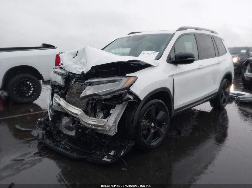 Vin: 5fnyf8h05mb007215, lot: 46202812, honda passport awd elite 20212