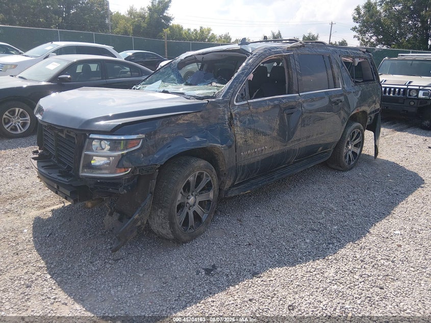 Vin: 1gnskhkc9kr253560, lot: 46202819, chevrolet suburban lt 20192