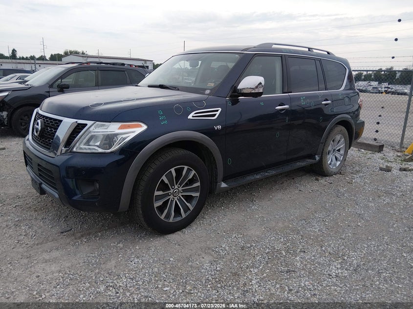 Vin: jn8ay2nd3k9086167, lot: 46202829, nissan armada sl 20192