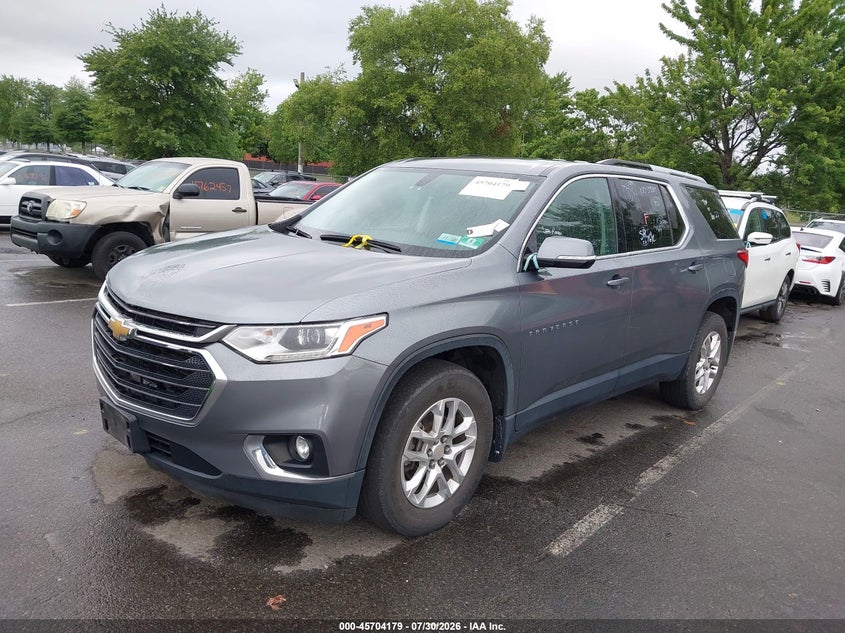 Vin: 1gnevgkw2jj285420, lot: 46202835, chevrolet traverse lt cloth 20182