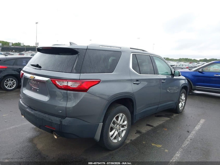 Vin: 1gnevgkw2jj285420, lot: 46202835, chevrolet traverse lt cloth 20184